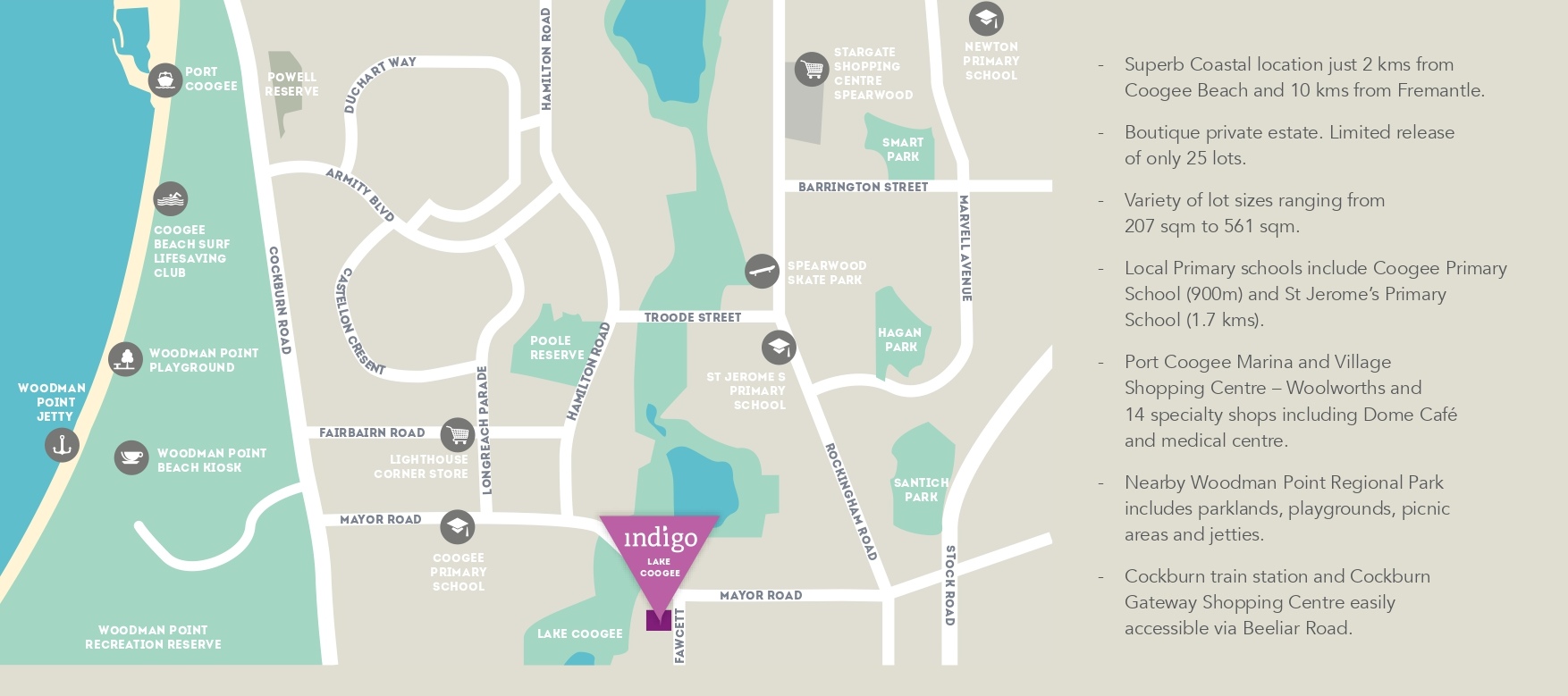 [Land for Sale] Indigo Estate, Lake Coogee OpenLot